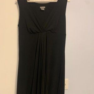 Ann Taylor Black sleeveless dress